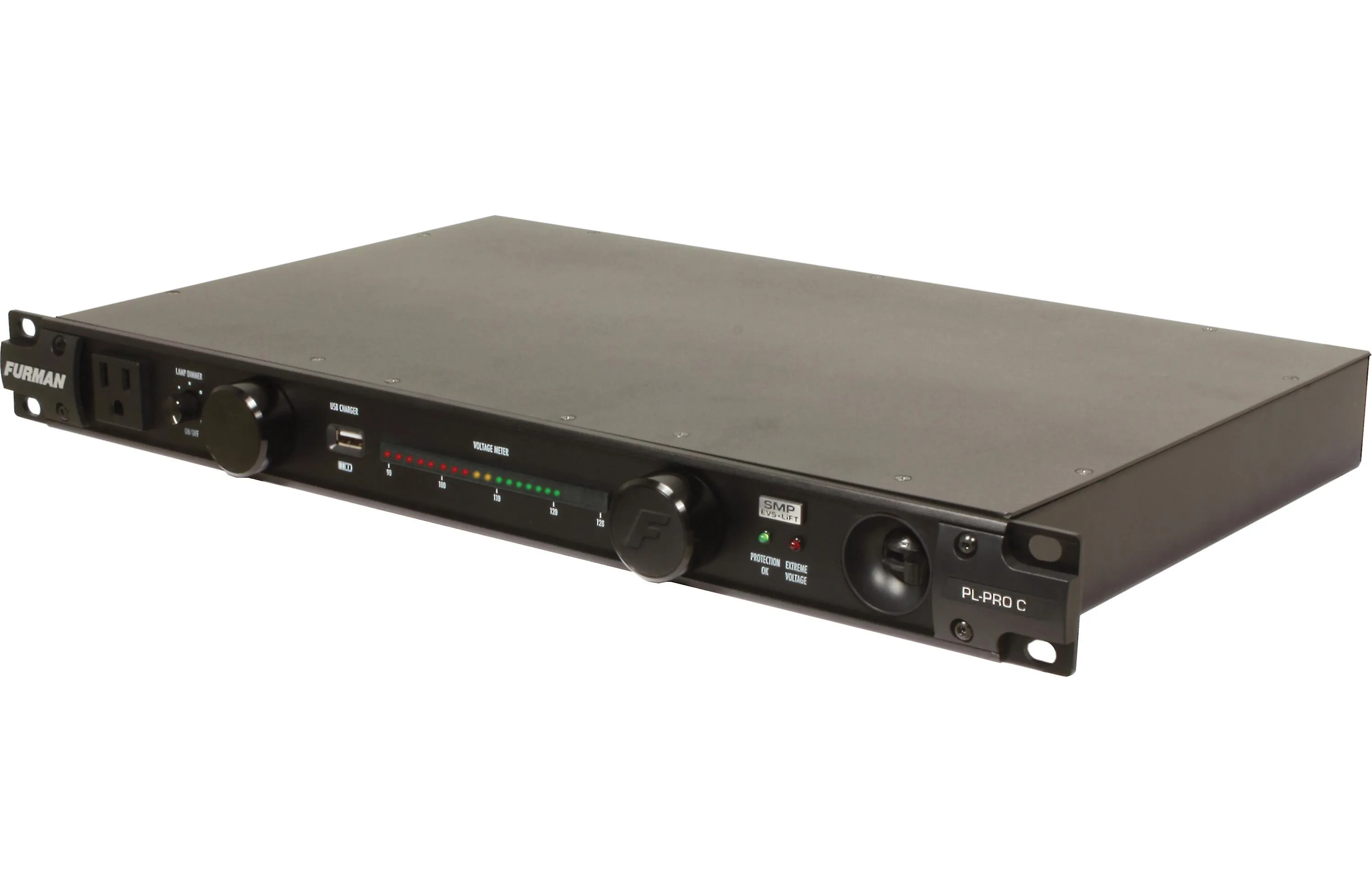 Furman PL-PROC 20-Amp Power Conditioner and Surge Protector with Voltmeter Factory Refurbished