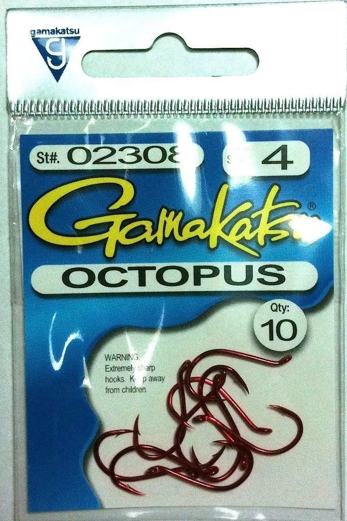 Gamakatsu Octopus Hook 10 pack