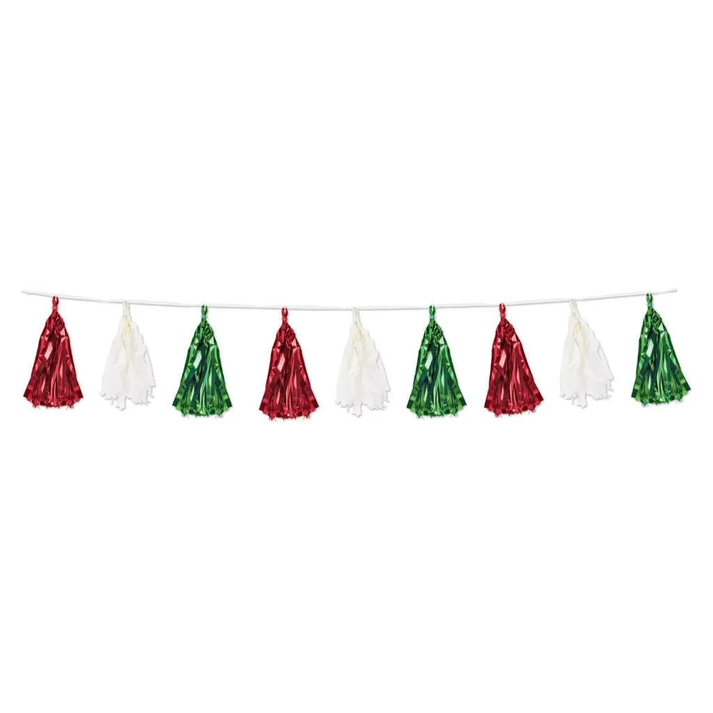 Garland Tassel Metallic & Tissue