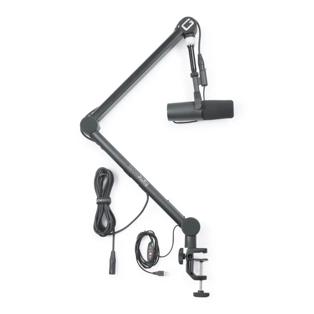 GATOR GFWMICBCBM4000 Broadcast Boom Arm W/LED
