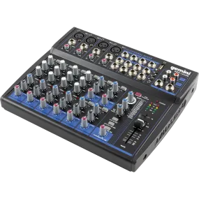 Gemini Compact 12 Channel USB and Bluetooth Mixer