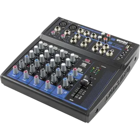 Gemini Compact 8 Channel USB and Bluetooth Mixer