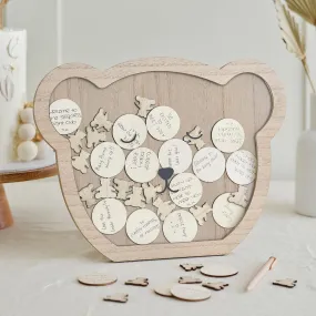 Ginger Ray Guestbook - Drop Top Frame Teddy