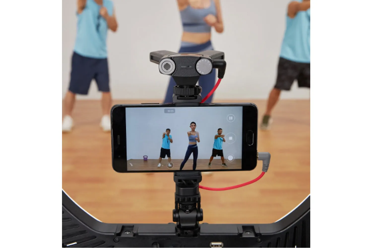 Godox IVM-S3 Camera-Mount Adjustable Dual-Cardioid Microphone