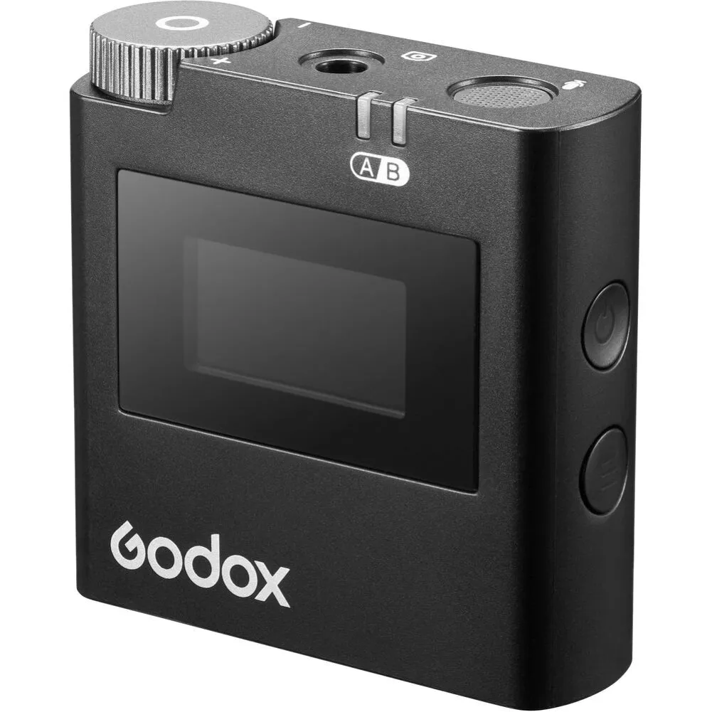 Godox Virso S M1 Wireless Microphone System for Sony Cameras and Smartphones (1 TX   1 RX)