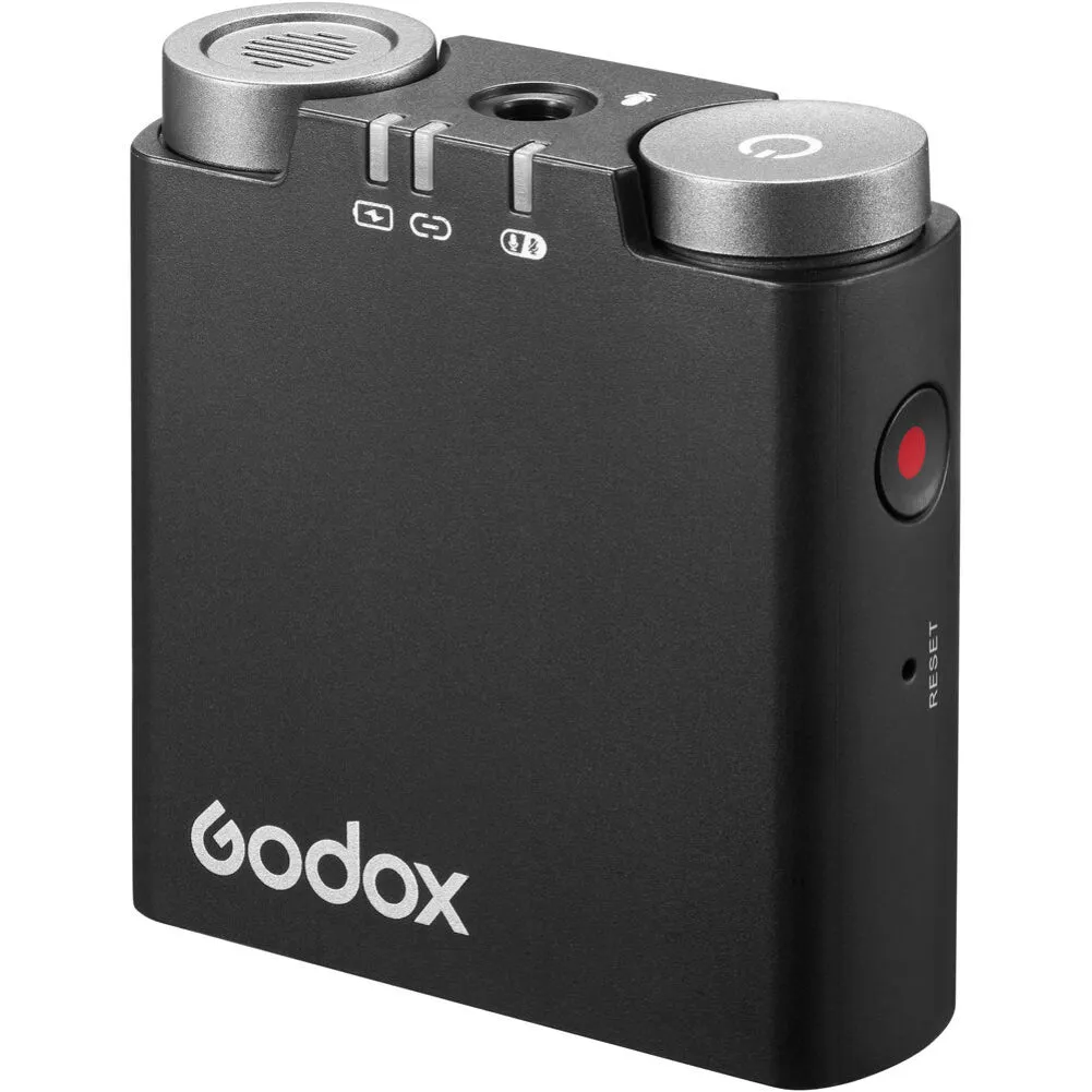 Godox Virso S M1 Wireless Microphone System for Sony Cameras and Smartphones (1 TX   1 RX)