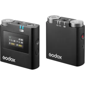 Godox Virso S M1 Wireless Microphone System for Sony Cameras and Smartphones (1 TX   1 RX)