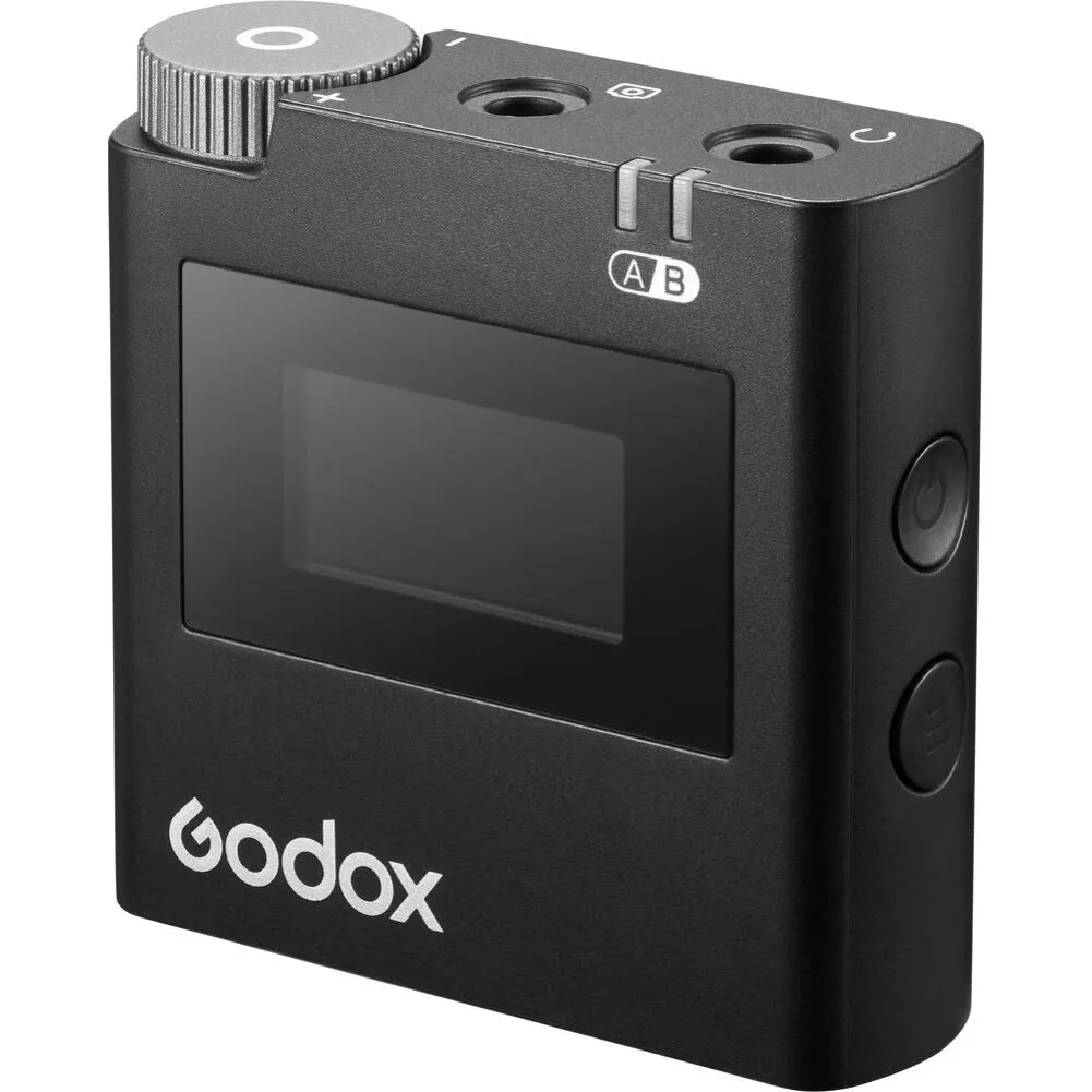 Godox Virso S M1 Wireless Microphone System for Sony Cameras and Smartphones (1 TX   1 RX)