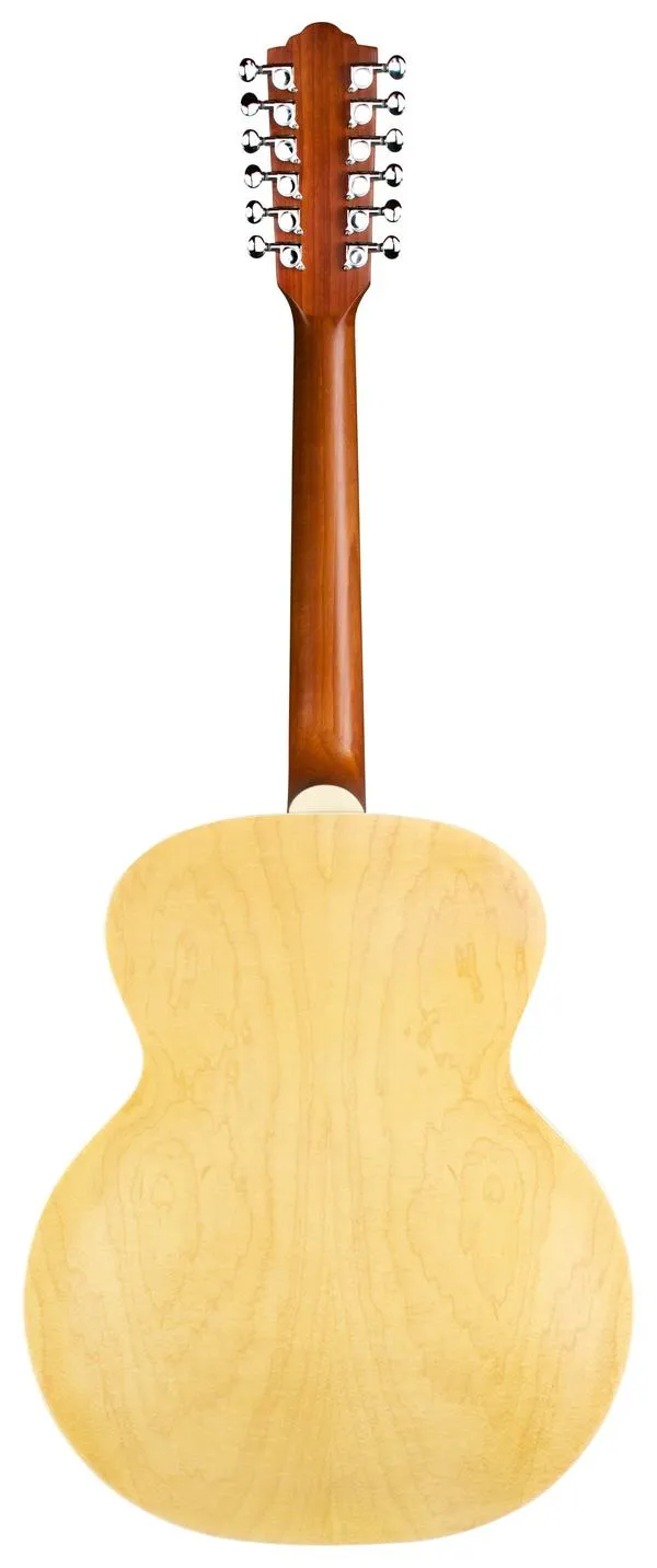 Guild F-2512E Maple Jumbo Body 12-String Acoustic-Electric Guitar (Blonde)