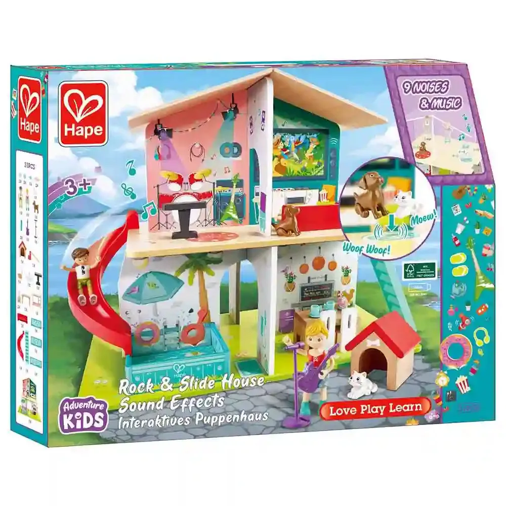 Hape Rock & Slide House - Sound Effects
