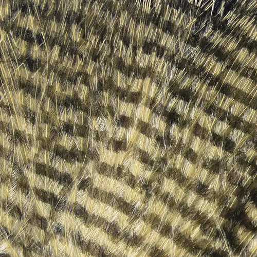 Hareline Fine Black Barred Marabou