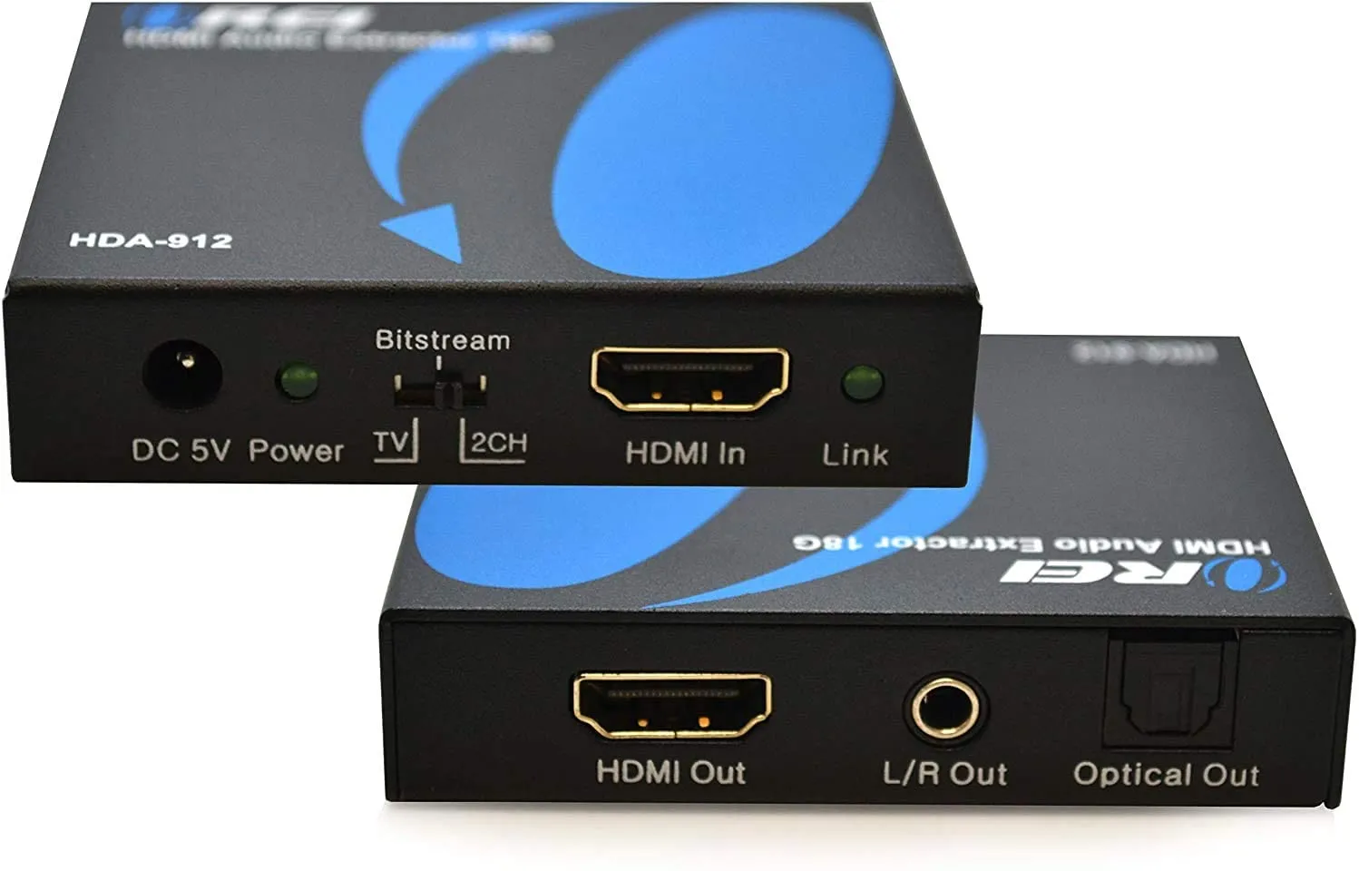 HDMI Audio Extractor Converter - SPDIF   3.5mm Output (HDA-912)
