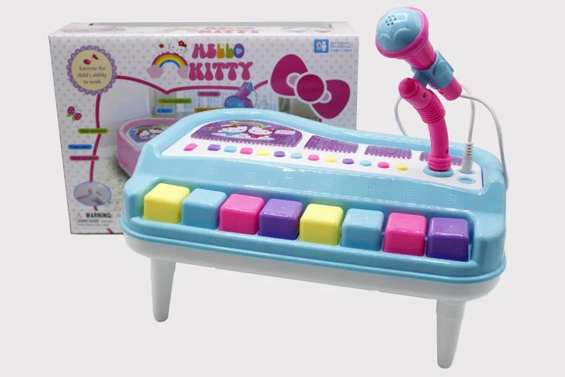 Hello Kitty Electronic Organ - Piano with Mic