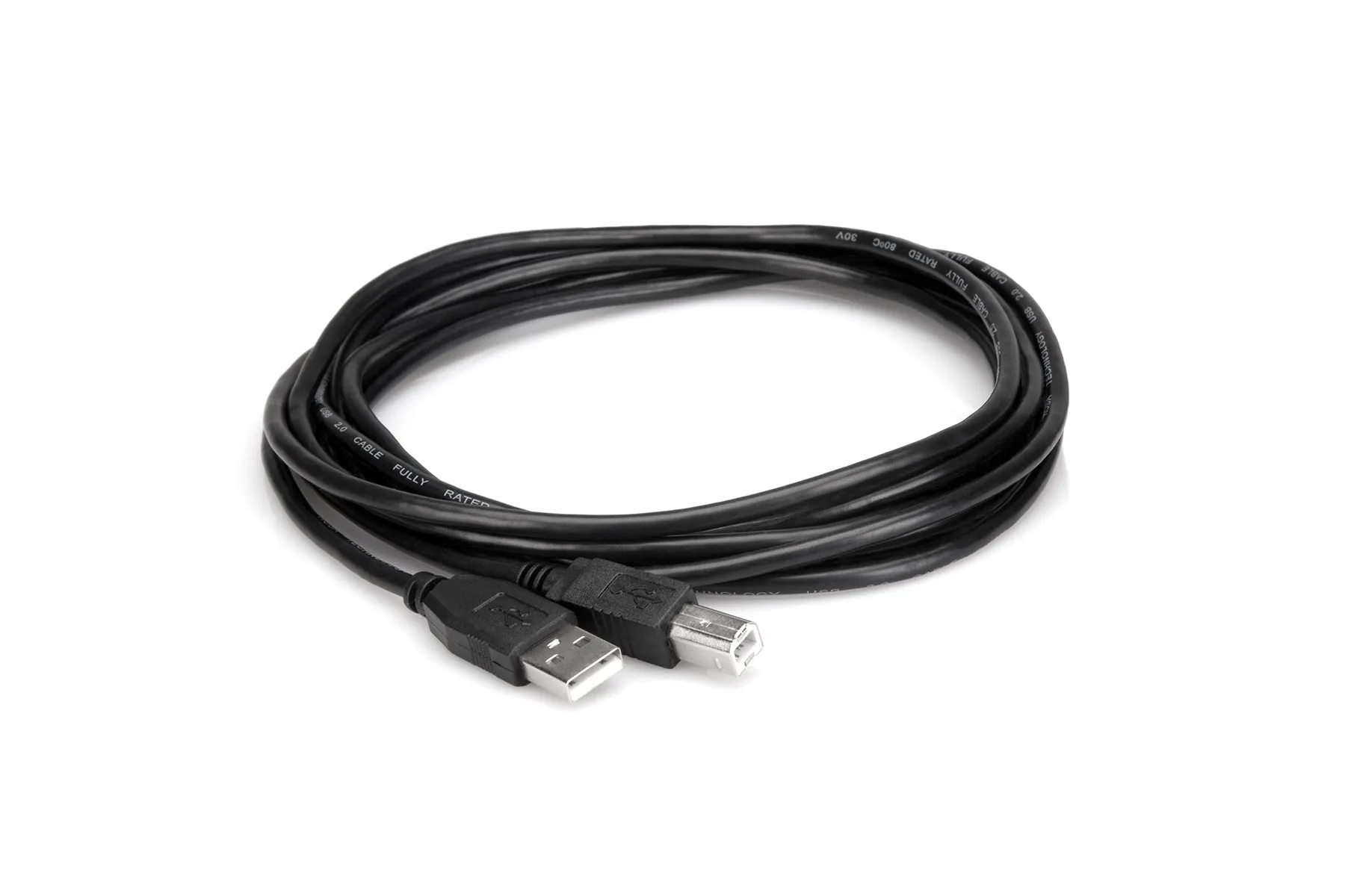Hosa USB-210AB High Speed USB Cable, Type A to Type B, 10 ft