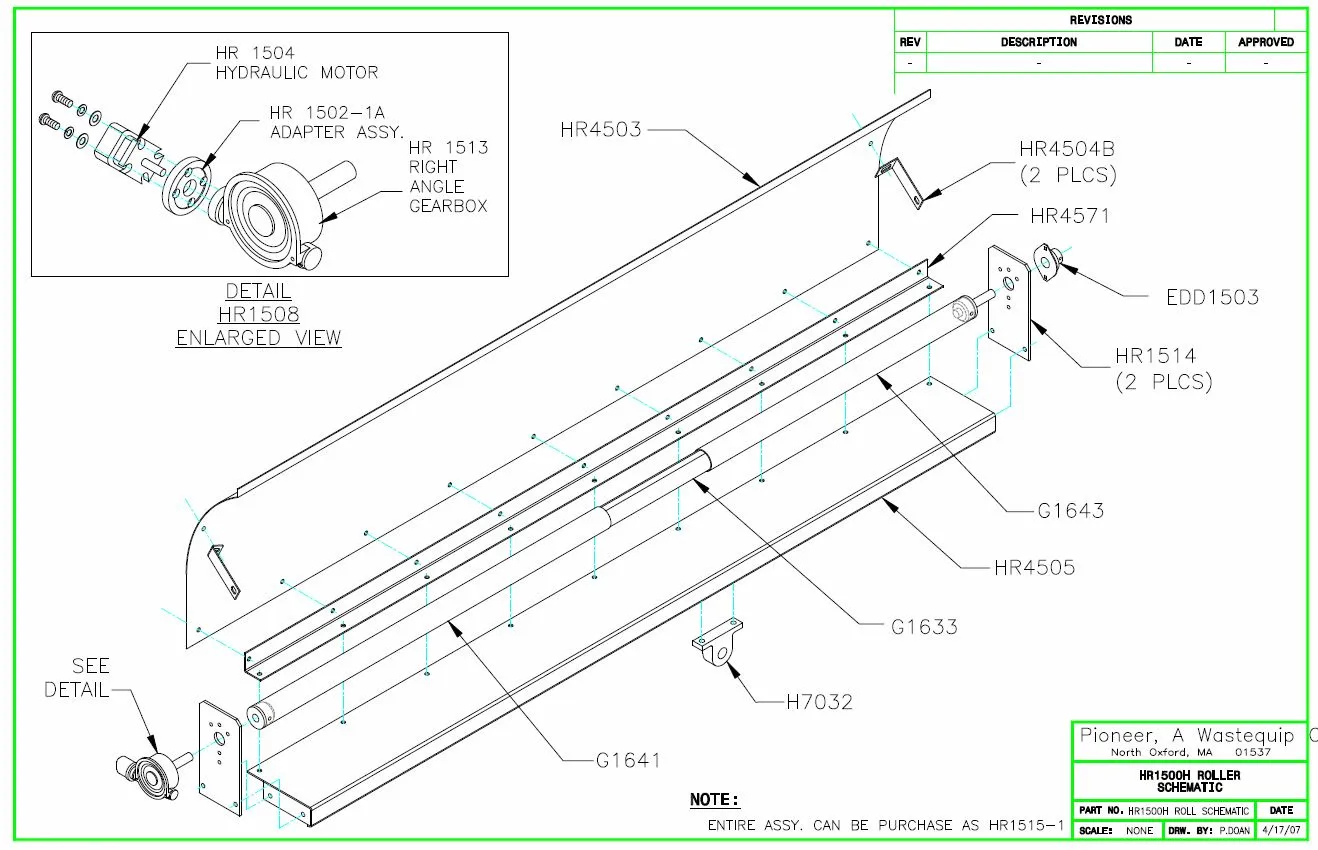 HR1500H Tuff Tarper