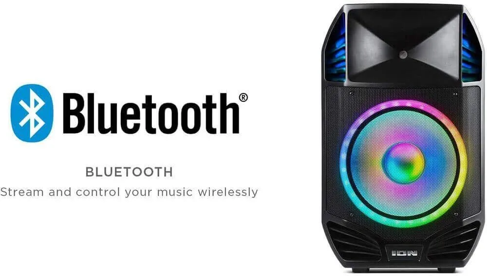ION Audio Total PA Premier 500 Watt High Power Bi-Amplified Sound Bluetooth PA