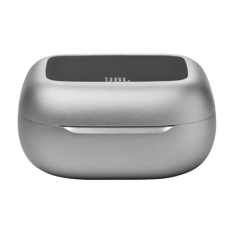 JBL Live Buds 3 | Écouteurs intra-auriculaires - Écran tactile LED 1,45" - Bluetooth - Argent