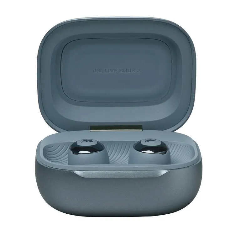 JBL Live Buds 3 | Écouteurs intra-auriculaires - Écran tactile LED 1,45" - Bluetooth - Bleu