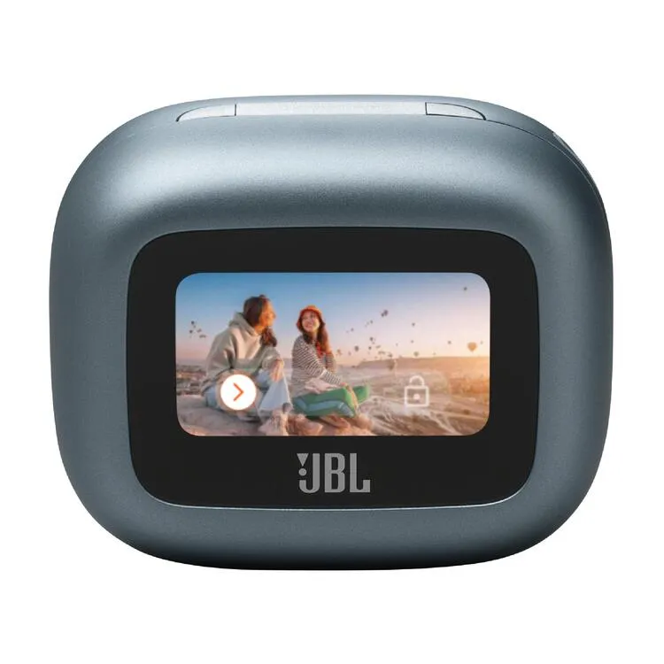 JBL Live Buds 3 | Écouteurs intra-auriculaires - Écran tactile LED 1,45" - Bluetooth - Bleu
