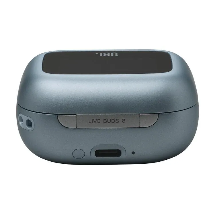 JBL Live Buds 3 | Écouteurs intra-auriculaires - Écran tactile LED 1,45" - Bluetooth - Bleu