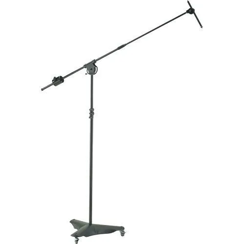 K&M 21430 Overhead Studio Boom Microphone Stand