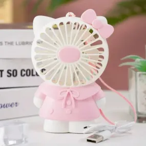 Kawaii USB Charging Mini Fan