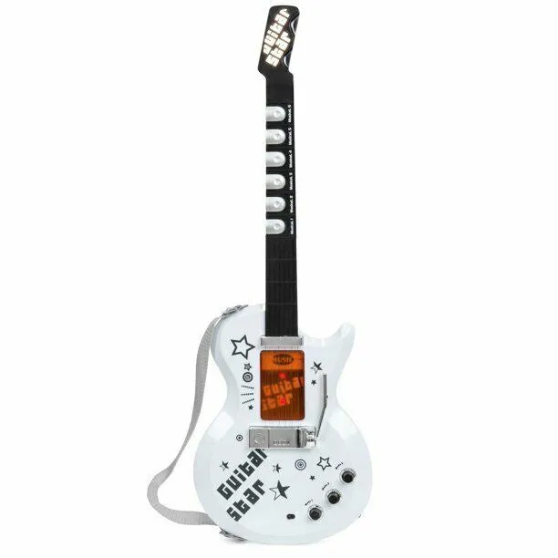 Kids Electric Rock Star Guitar & Microphone Set