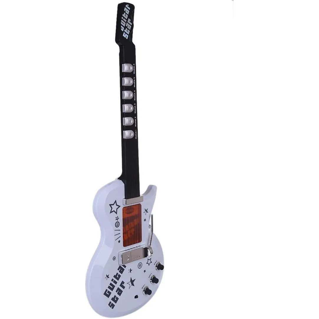 Kids Electric Rock Star Guitar & Microphone Set