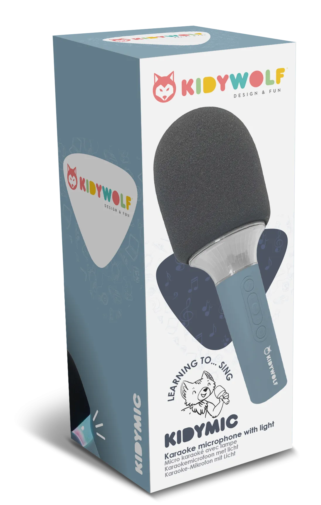 KIDYMIC Karaoke Microphone - Blue