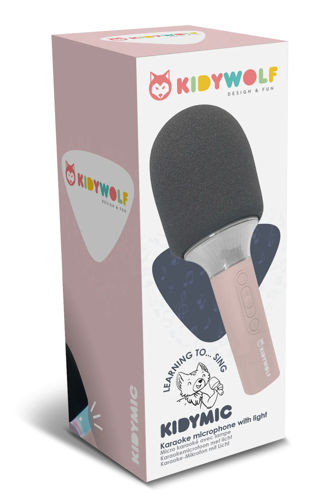 KIDYMIC Karaoke Microphone - Pink
