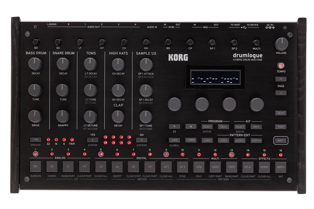 Korg Drumlogue Hybrid Drum Machine