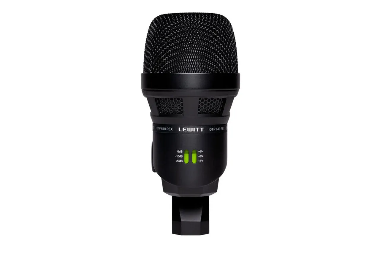 Lewitt Audio DTP-640-REX Dual-Element Instrument Microphone