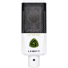 Lewitt LCT-240-PRO-WHT Large-Diaphragm Condenser Microphone