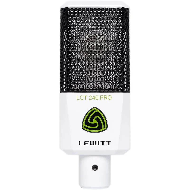 Lewitt LCT-240-PRO-WHT Large-Diaphragm Condenser Microphone