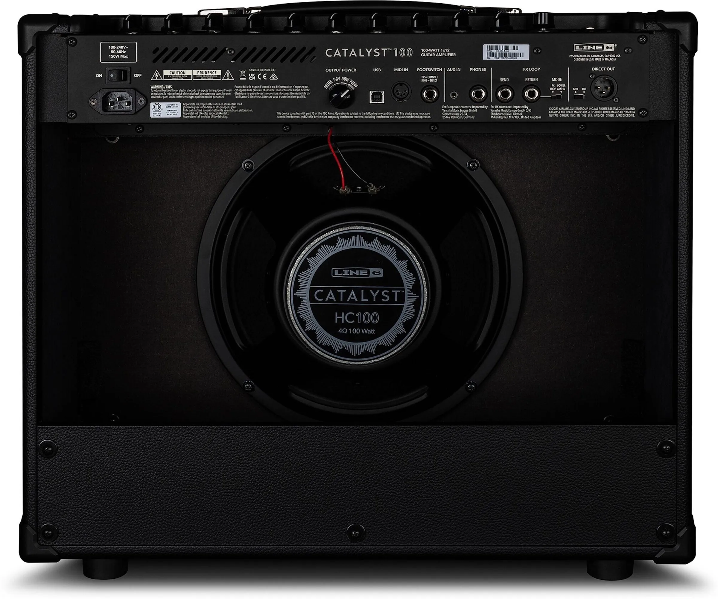 Line 6 Catalyst 100 1x12-inch 100-watt Combo Amplifier