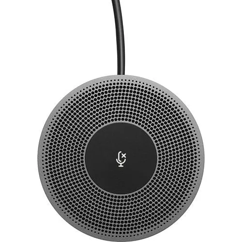 Logitech 960-001201 MeetUp All-In-One 4K ConferenceCam with Ultra-Wide Lens for Small Rooms Plus Expansion Mics