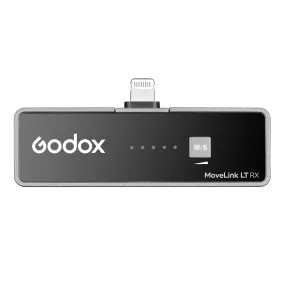 LT RX USB Lightning-Port Receiver for the GODOX MoveLink 2.4GHz Wireless Microphone System