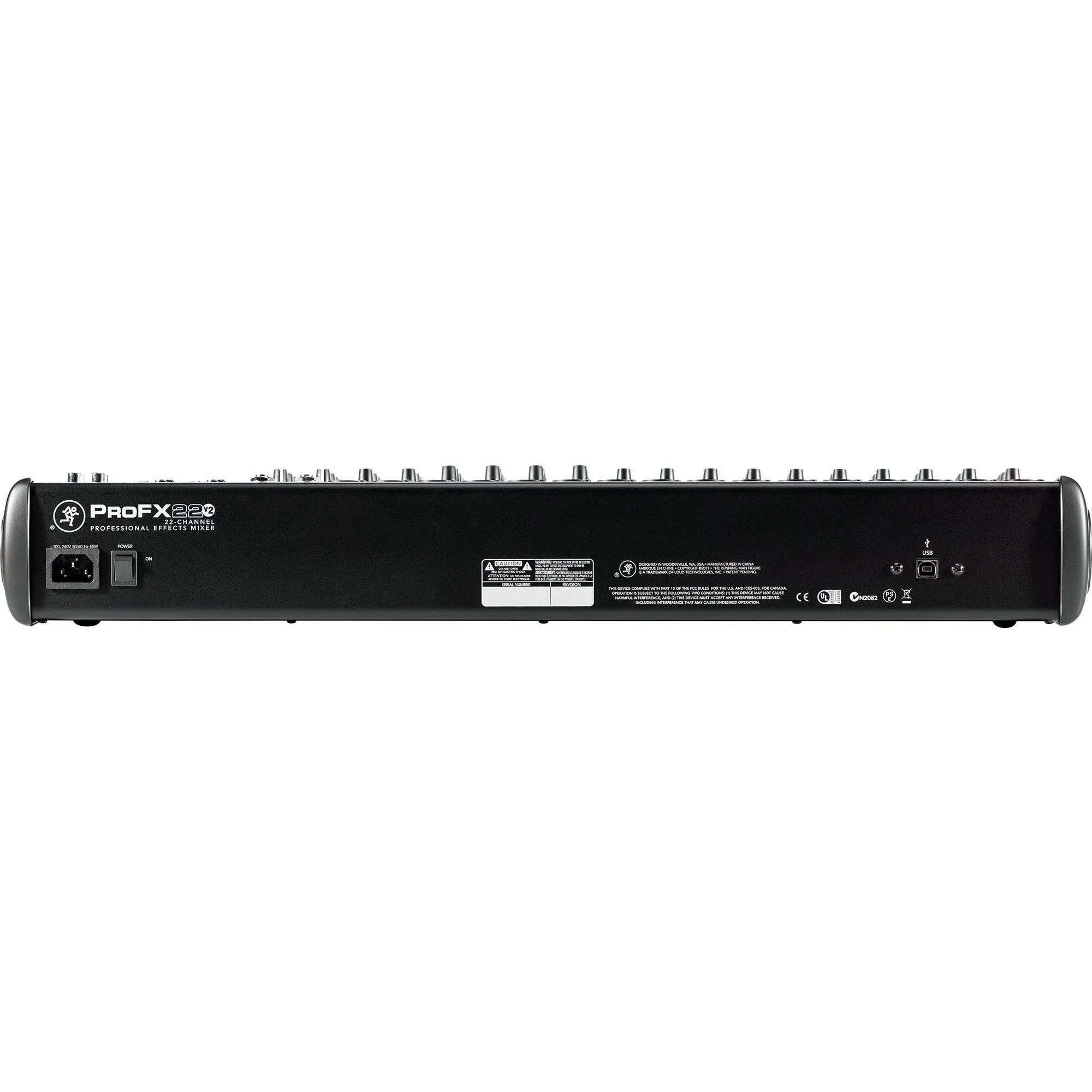 Mackie 22-Channel Mixer With Build-In Effects And USB