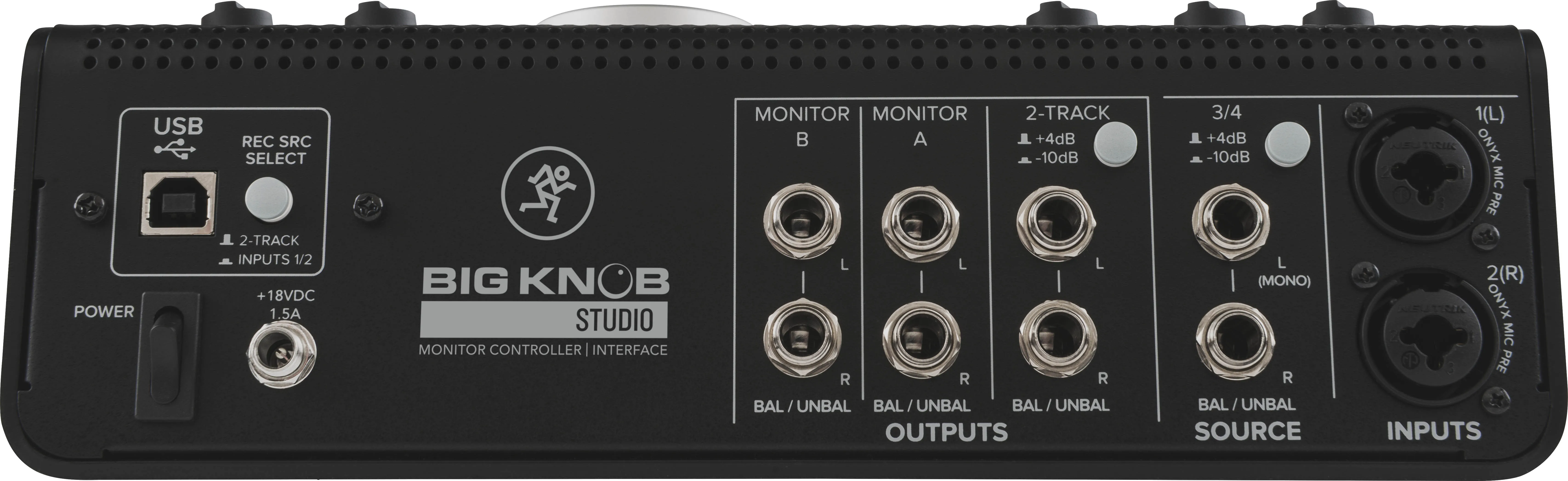 Mackie Big Knob Studio 3x2 Studio Monitor Controller 192kHz USB I/O