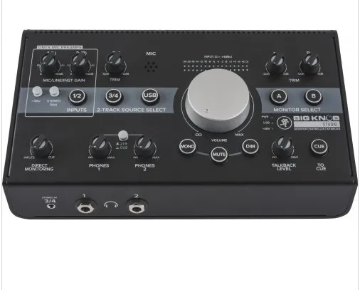 Mackie Big Knob Studio 3x2 Studio Monitor Controller 192kHz USB I/O