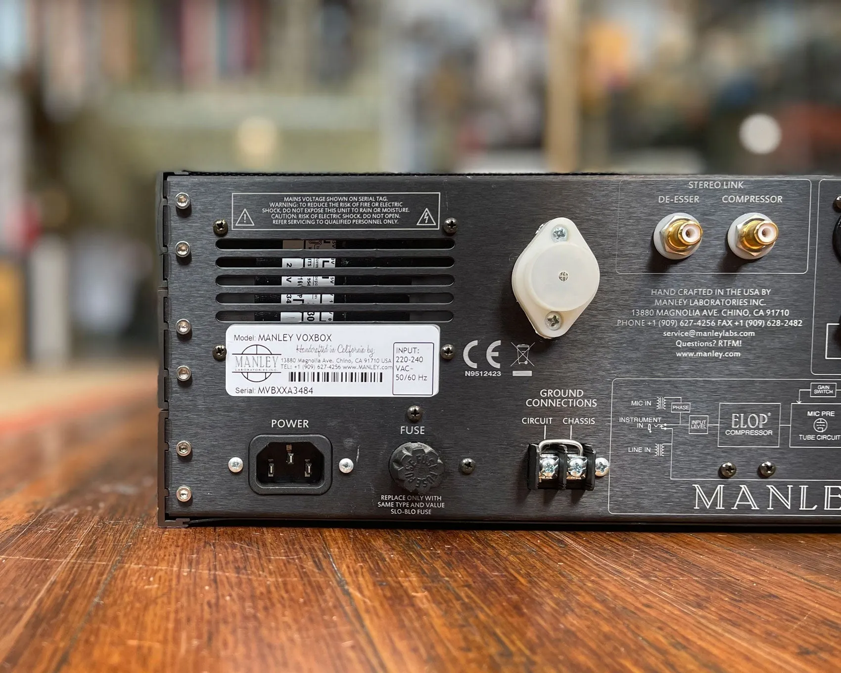 Manley VoxBox Tube Channel Strip