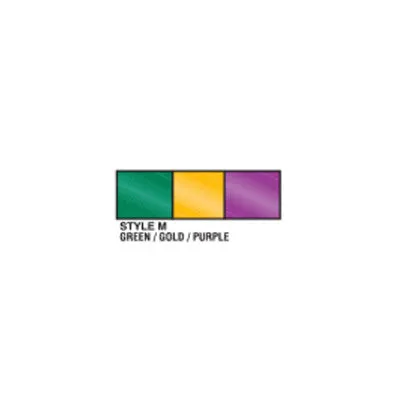 Metallic Rainbow Pennants Streamers 60' String