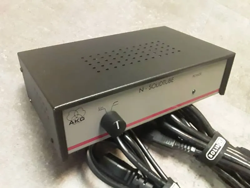 Microphone AKG SolidTube Tube Condenser Microphone Power Transformer Supply
