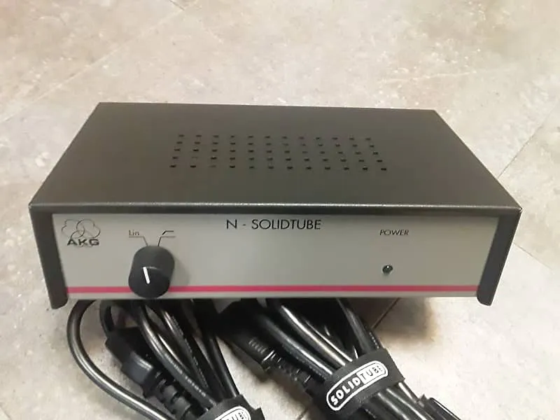 Microphone AKG SolidTube Tube Condenser Microphone Power Transformer Supply