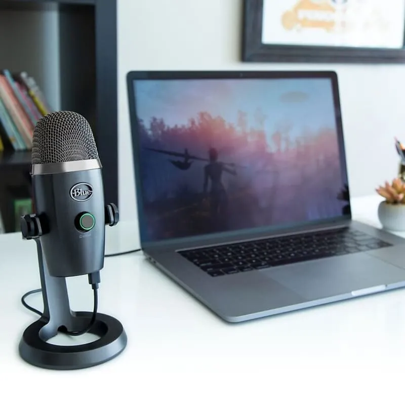 Microphone Blue Yeti Nano USB Condenser Microphone