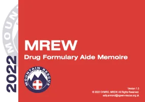 MREW Drug Formulary Aide Memoire