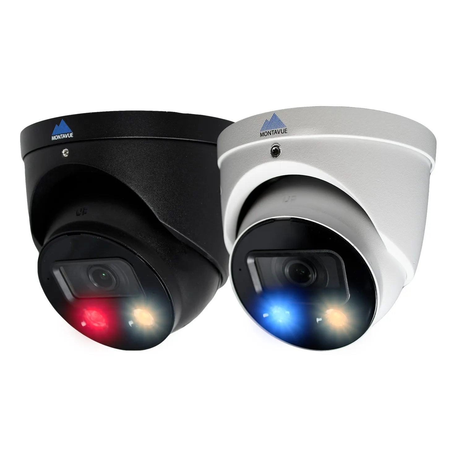 MTT8106-AD | 8MP 4K Turret Security Camera with Active Deterrence and SMD 4.0
