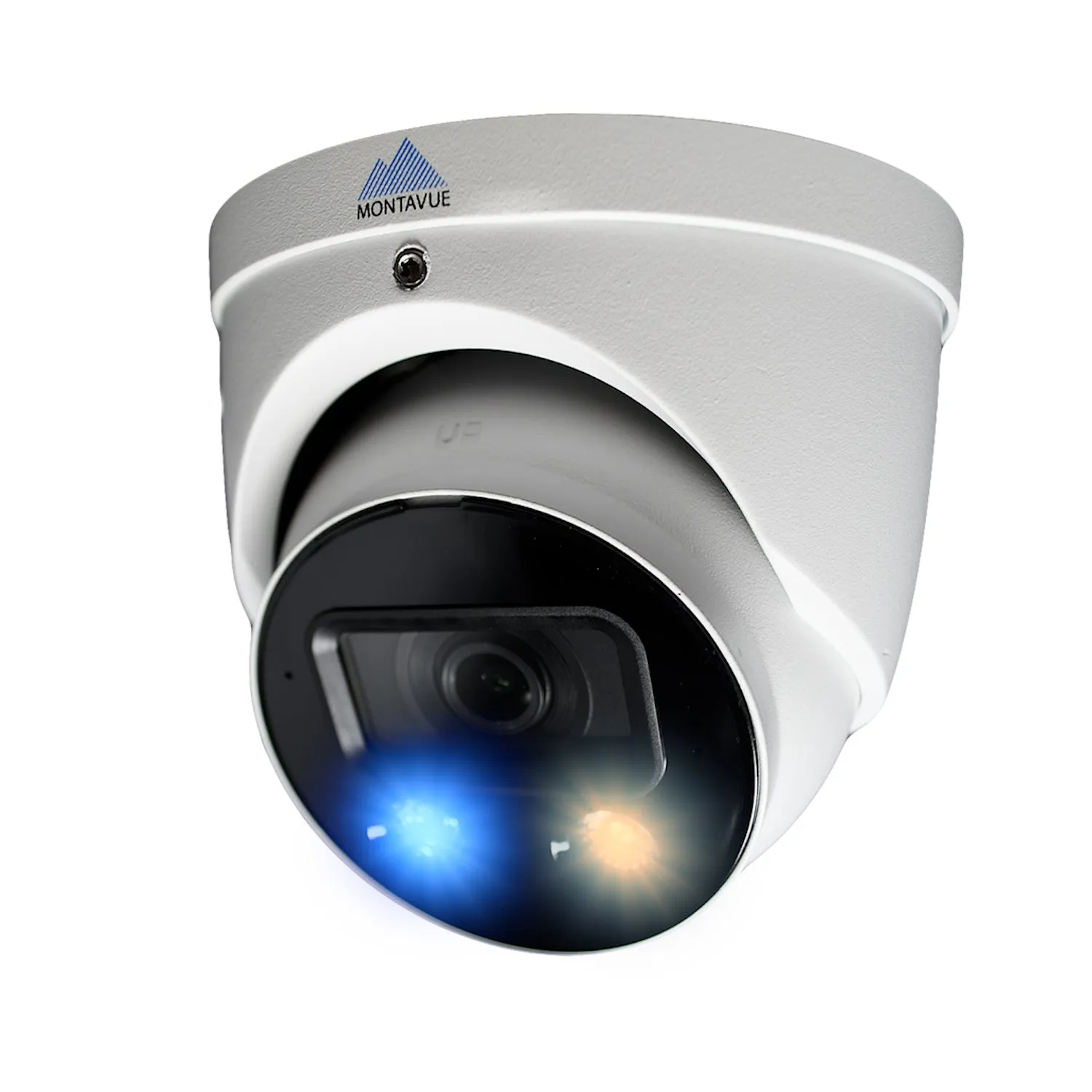 MTT8106-AD | 8MP 4K Turret Security Camera with Active Deterrence and SMD 4.0
