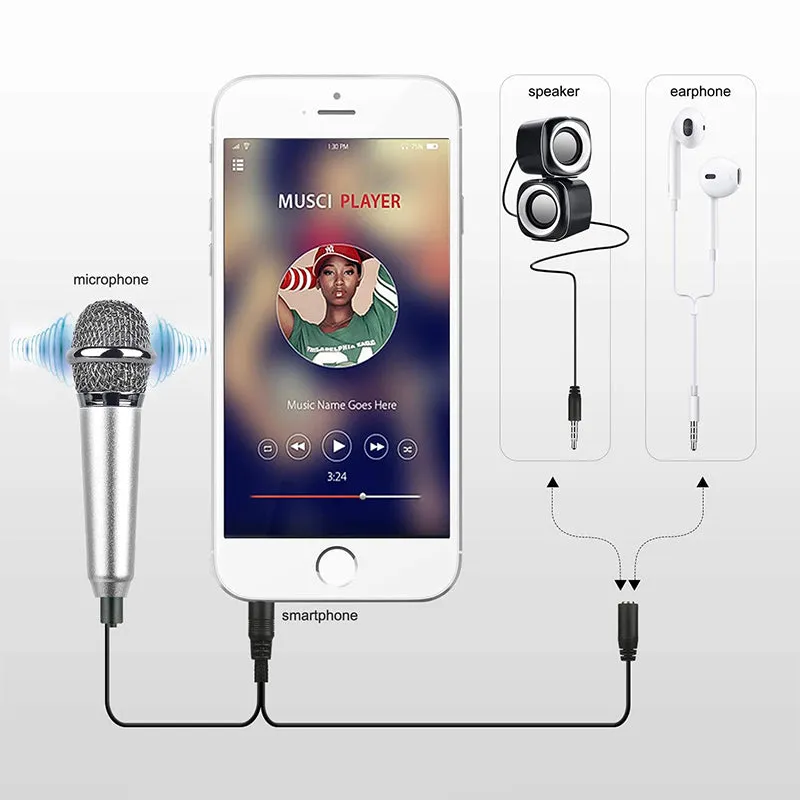 Multiple Colours Tiny Microphones