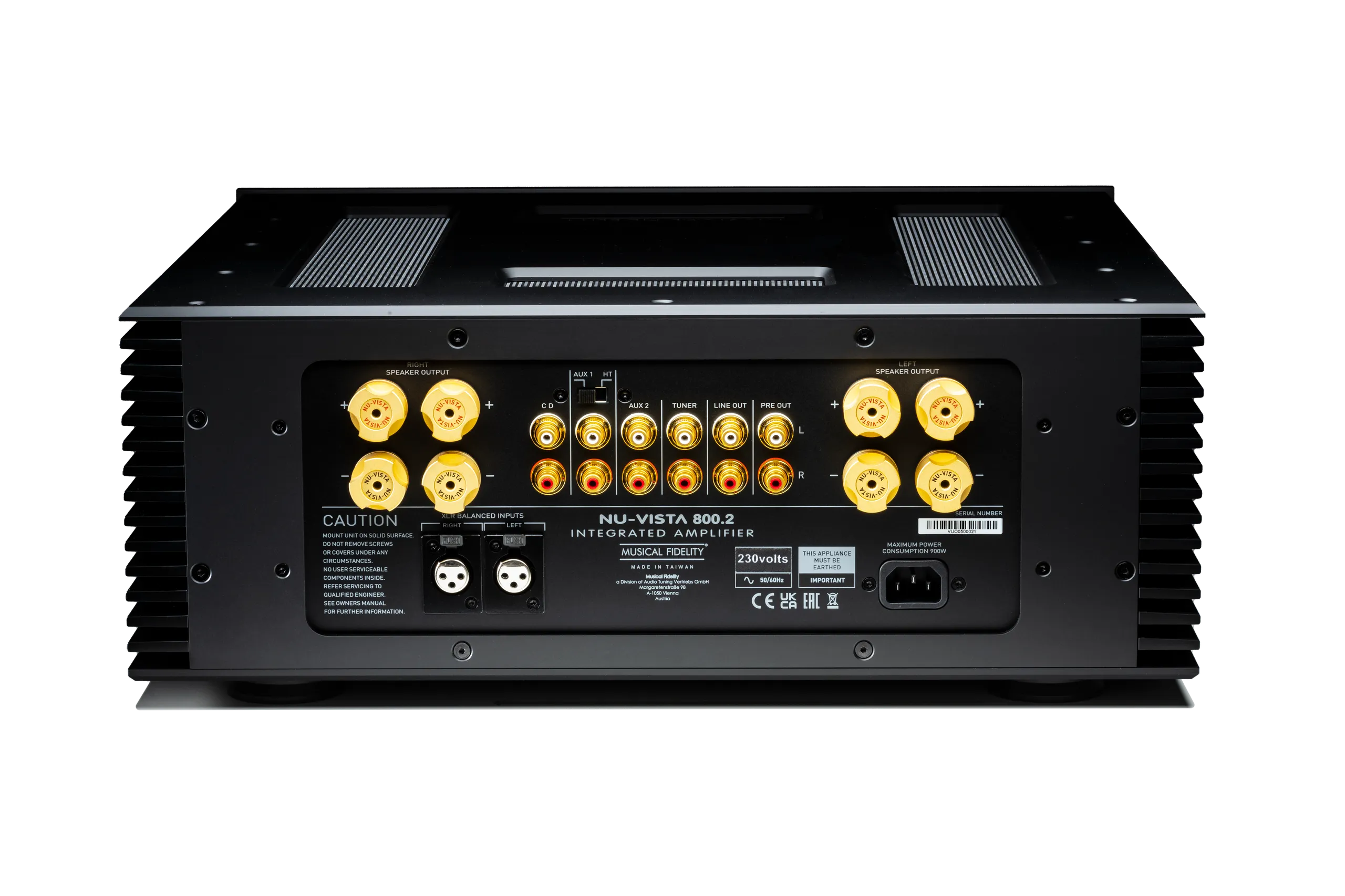 Musical Fidelity Nu-Vista 800.2 Integrated Amplifier Open Box